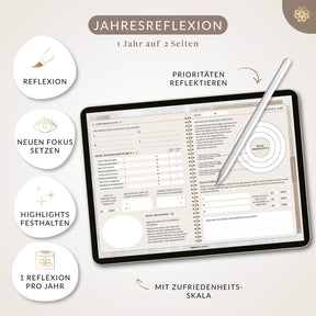Digitales 3-Jahres-Tagebuch "DEEPTALK" - PDF mit Hyperlinks