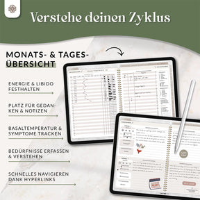 Digitales Zyklustagebuch - PDF mit Hyperlinks