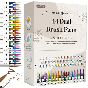 Dual Brush Pens - Bunte Pinselstifte Set