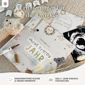 Babytagebuch - Mein erstes Jahr