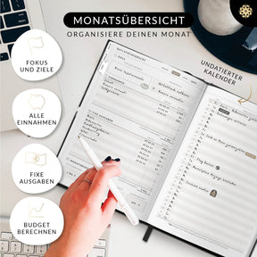 Finanzplaner  – 12 Monate Undatiert