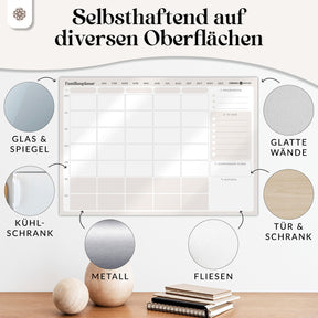 FlexiPlan - Selbsthaftender Wandplaner