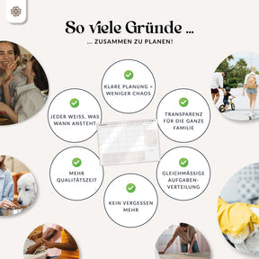 FlexiPlan® Familienplaner - Selbsthaftend
