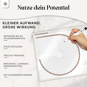 FlexiPlan - Selbsthaftender Wandplaner