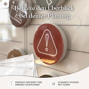 FlexiPlan - Selbsthaftender Wandplaner