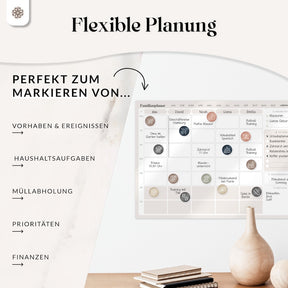 FlexiPlan - Selbsthaftender Wandplaner