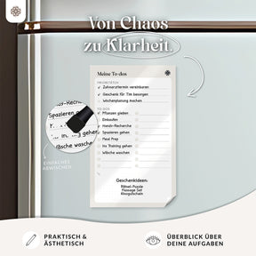 FlexiPlan - Selbsthaftender Wandplaner