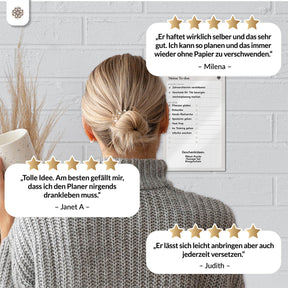 FlexiPlan - Selbsthaftender Wandplaner