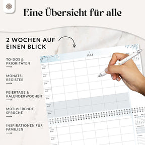 Familienplaner 25/26 - 18 Monate