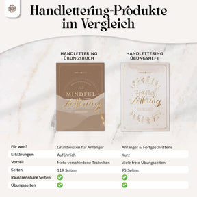 Handlettering Übungsbuch "Mindful Lettering"