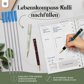Kugelschreiber mit auswechselbarer Mine
