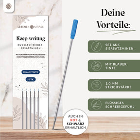 Kugelschreiber mit auswechselbarer Mine