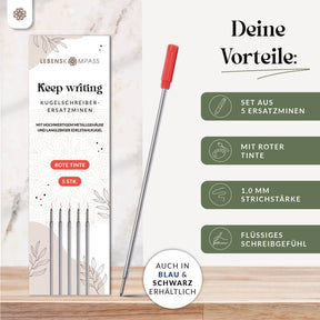 Kugelschreiber mit auswechselbarer Mine