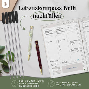 Kugelschreiber mit auswechselbarer Mine