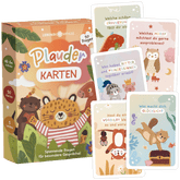 Plauderkarten für Kinder - 50 Gesprächskarten