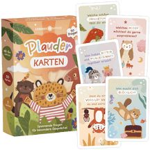 Plauderkarten für Kinder - 50 Gesprächskarten