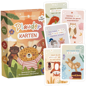 Plauderkarten für Kinder - 50 Gesprächskarten