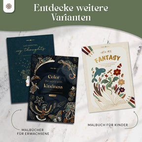 Malbuch - Postkarten zum Ausmalen