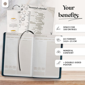 Rezeptbuch zum Selberschreiben “PEPPER" - Englische Version