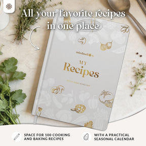 Rezeptbuch zum Selberschreiben “SALT” - Englische Version