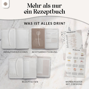 DIY Rezeptbuch mit Saisonkalender