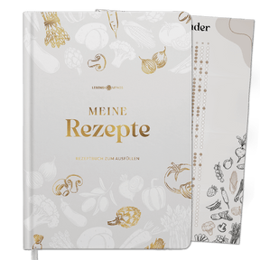 DIY Rezeptbuch mit Saisonkalender