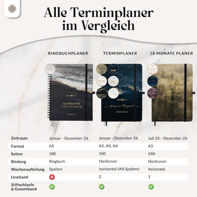 Terminplaner Ringbuch 2026 - DIN A5
