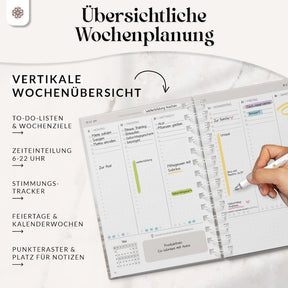 Terminplaner Ringbuch 2026 - DIN A5