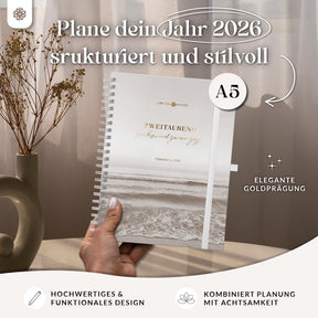 Terminplaner Ringbuch 2026 - DIN A5