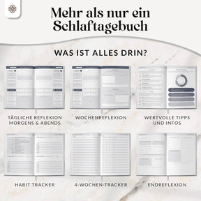 Schlaftagebuch - 12 Wochen Undatiert