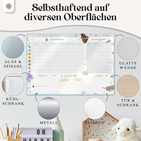 FlexiPlan für Kinder - Stunden- & Wochenplaner