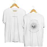 Lebenskompass T-Shirt - Weiß