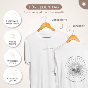 Lebenskompass T-Shirt - Weiß