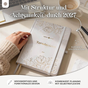 Terminplaner 2027 mit Stiftschlaufe