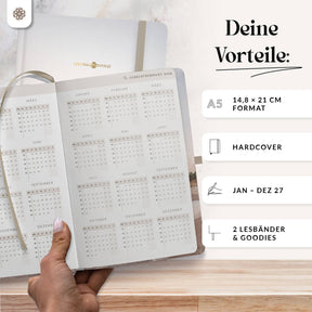 Terminplaner 2027 mit Stiftschlaufe
