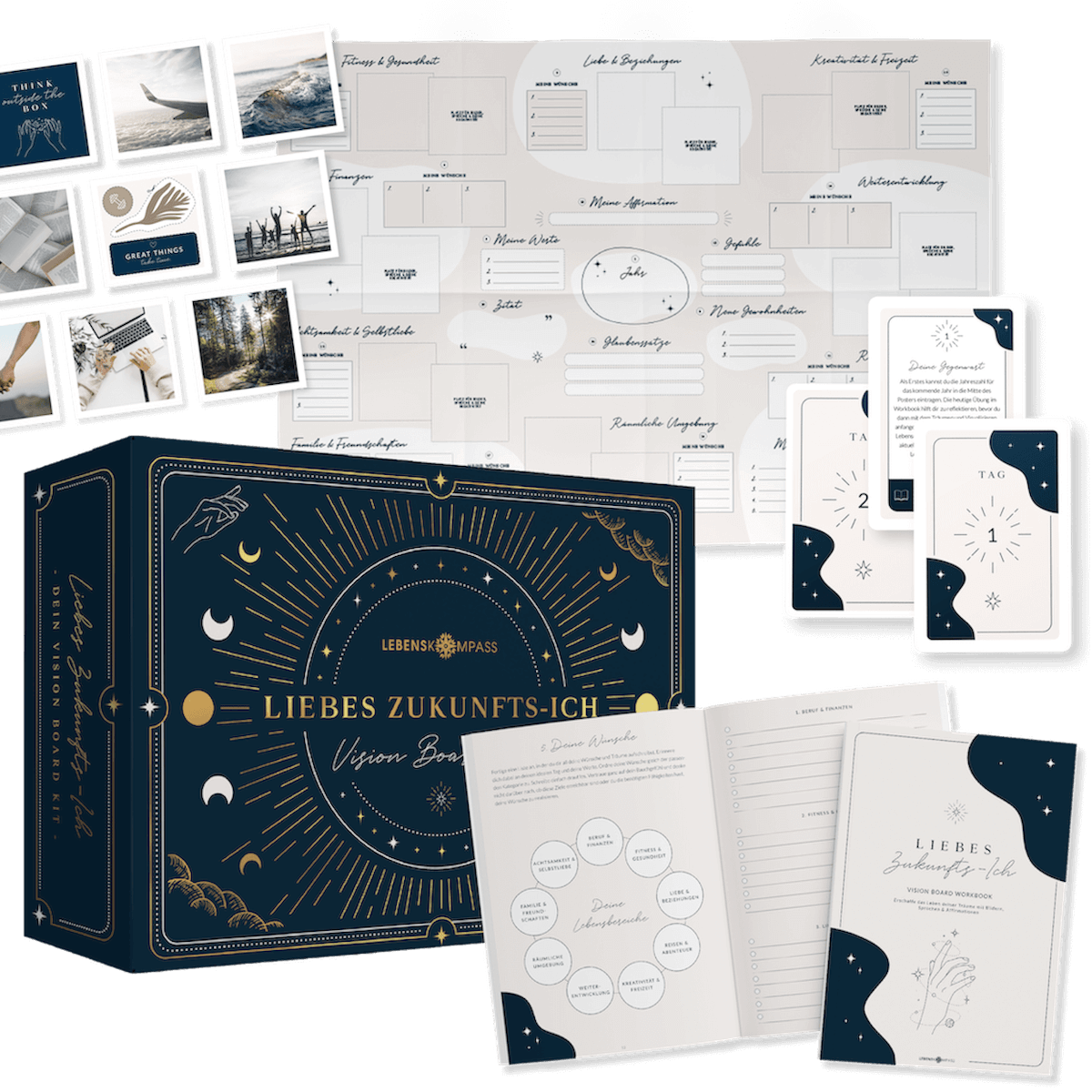 Vision Board Set "Liebes Zukunfts-Ich"