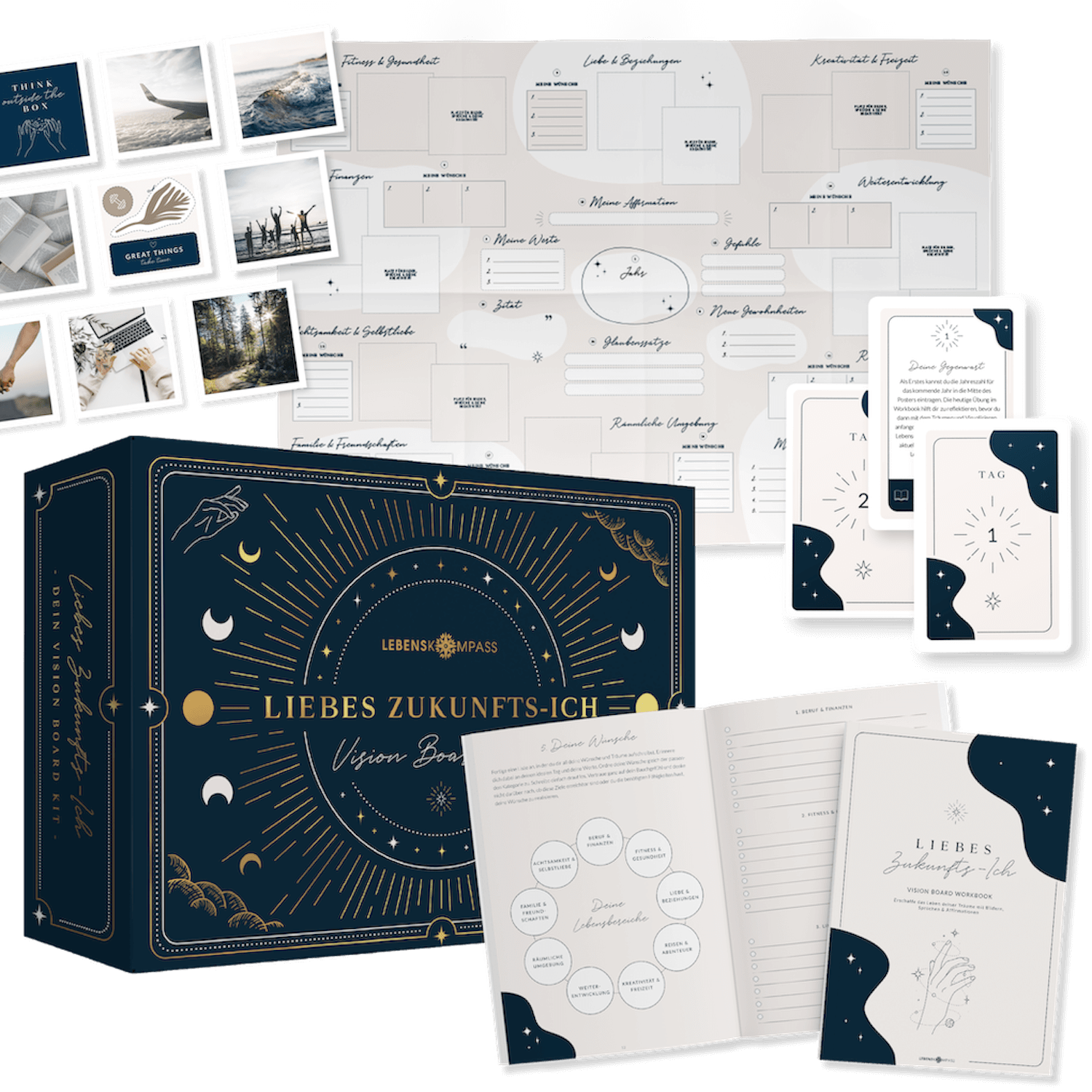Vision Board Set "Liebes Zukunfts-Ich"