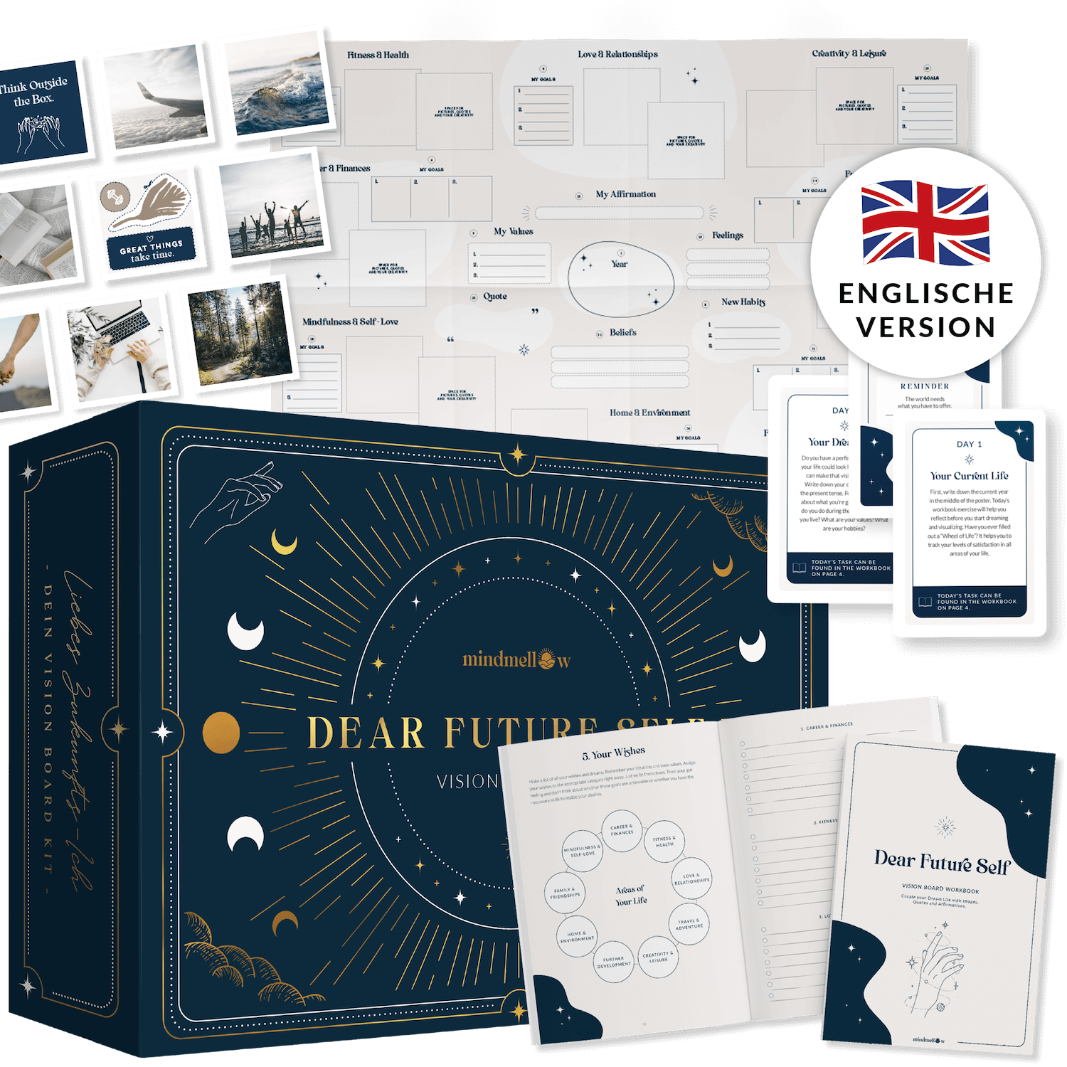 Vision Board Standard - Englische Version
