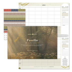 Familienplaner 25/26 - 18 Monate