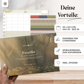 Familienplaner 25/26 - 18 Monate