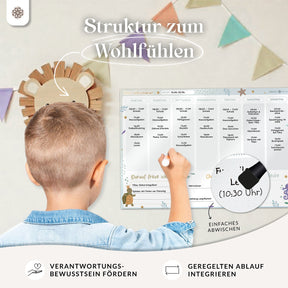 FlexiPlan für Kinder - Stunden- & Wochenplaner
