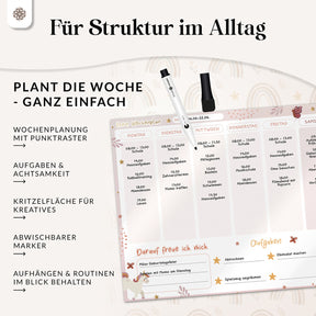FlexiPlan für Kinder - Stunden- & Wochenplaner