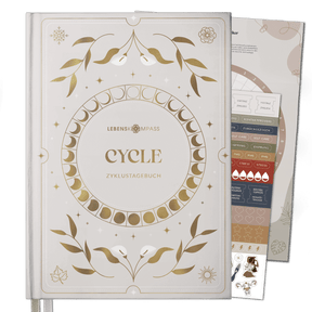 Zyklustagebuch "CYCLE" - mit Poster DIN A5