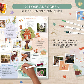 "Träumerle Board" - Das Vision Board Set für Kinder