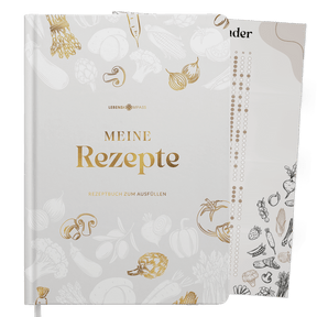 DIY Rezeptbuch mit Saisonkalender