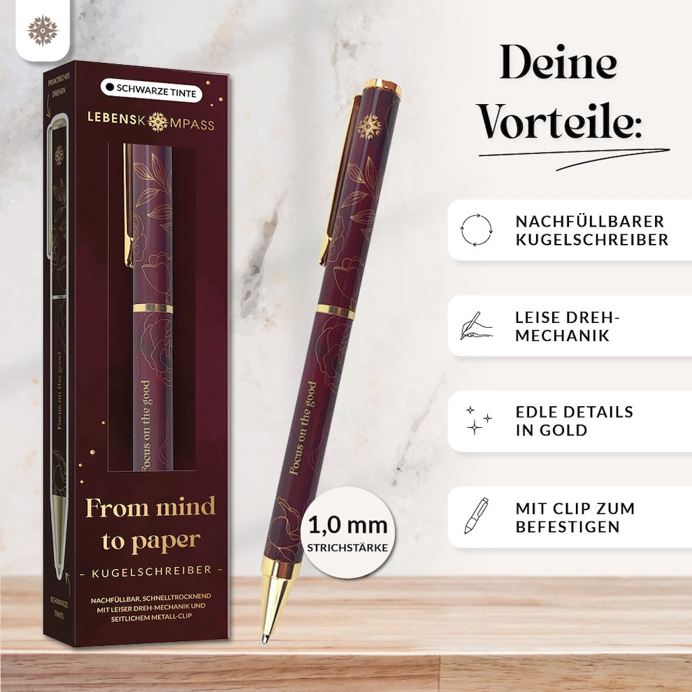 #stil_rosenblatt schwarze tinte