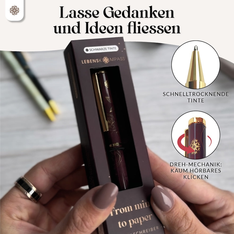 #stil_rosenblatt schwarze tinte