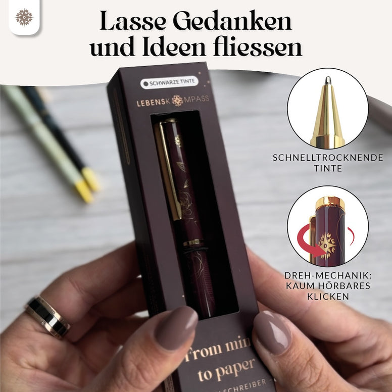 #stil_rosenblatt schwarze tinte