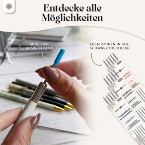 Kugelschreiber mit auswechselbarer Mine