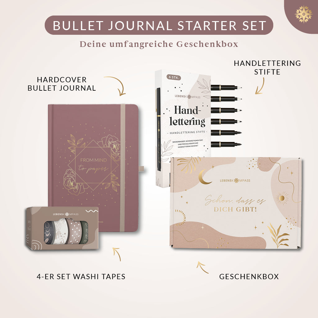 "Bullet Journal Anfänger"-Geschenkbox